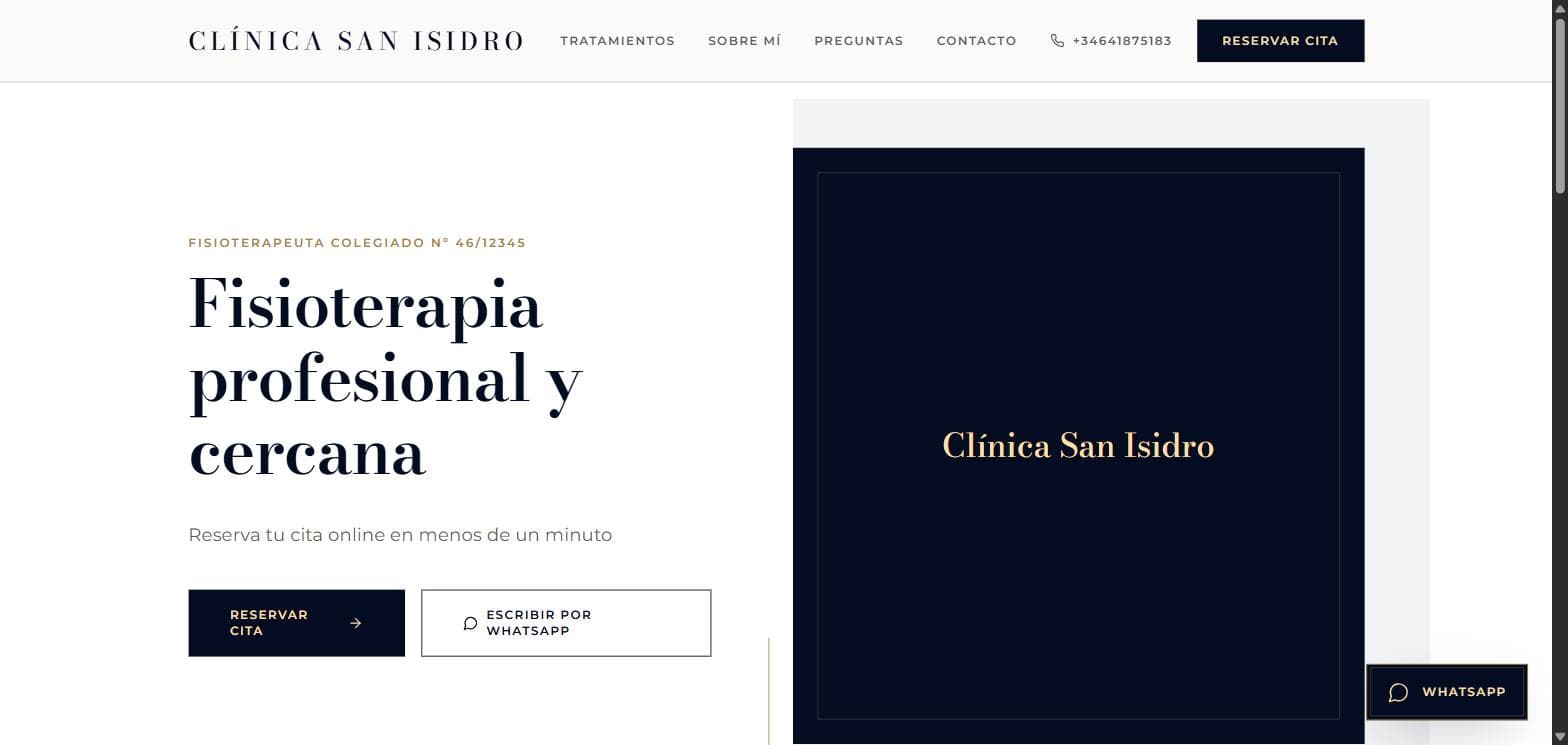 Vista previa de la plantilla Clásica